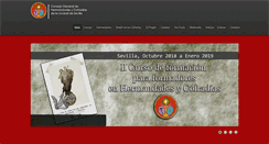 Desktop Screenshot of hermandades-de-sevilla.org